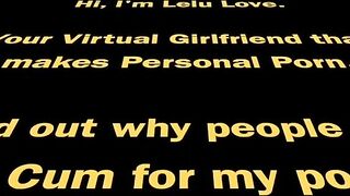 Babe does holiday makeup & outfit then masturbates & sucks & fucks to creampie on webcam - Lelu Love