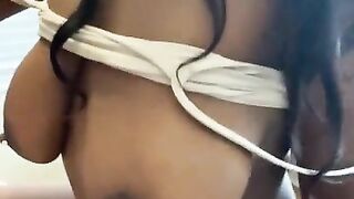 Ebony teen rides BWC | TheCookieSwirl