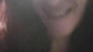 Masturbating outside on my balcony in the cold snow, voyeur neighbors can see me ????????