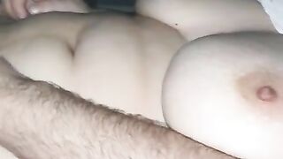 Big ass yoga instructor gets fucked through yoga pants by step son big cock