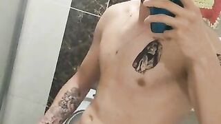 I emptied my accumulated dick