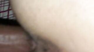 Tight super LOUD and WET lightskin pussy gets stretched out for Christmas ????