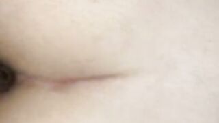 Tight super LOUD and WET lightskin pussy gets stretched out for Christmas ????