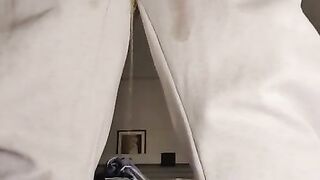 Desperately peed my pants