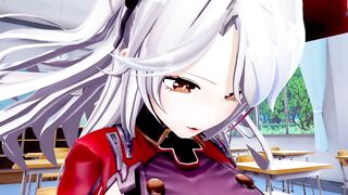 Prinz Eugen azur lane 3D hentai 1/7