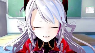 Prinz Eugen azur lane 3D hentai 2/7