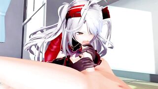 Prinz Eugen azur lane 3D hentai 2/7