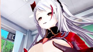 Prinz Eugen azur lane 3D hentai 2/7
