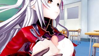 Prinz Eugen azur lane 3D hentai 2/7