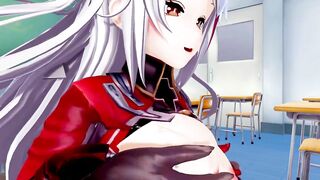 Prinz Eugen azur lane 3D hentai 2/7