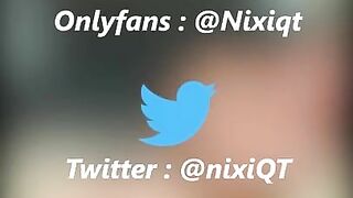 redhead latina caresses pussy in dress after work