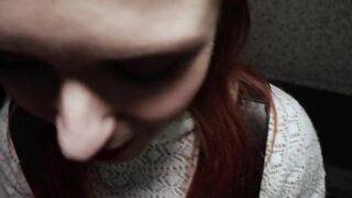 Blowjob and doggy style in garage