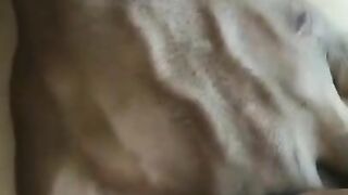 Chinese Slut gets pounded hard by black cock in her Dad's bedroom