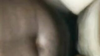 Chinese Slut gets pounded hard by black cock in her Dad's bedroom