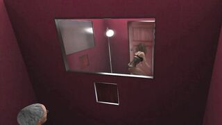 Glory Hole Peep Show in Pantyhose