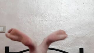 Take my hand, let's just dance, watch my feet, follow me