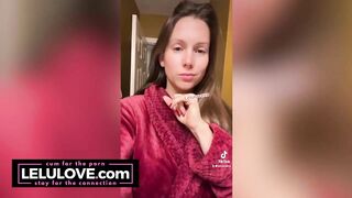 Babe sharing real life behind scenes mixed with JOI, armpits, wet cunt after squirting, cum leaking down her leg - Lelu Love