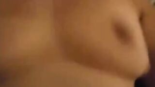 Last minute cum shot on this Brazilian pussy