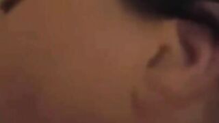 Last minute cum shot on this Brazilian pussy