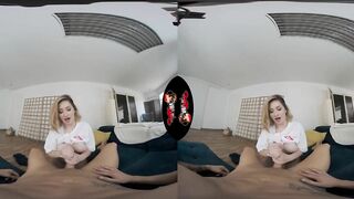 Vrlatina - Super Hot Blonde Latina VR Sex