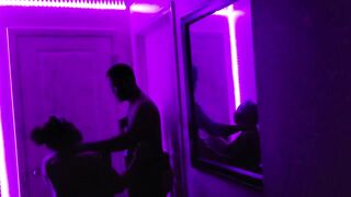 Ebony fuck big dick baller at a party