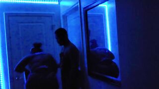 Ebony fuck big dick baller at a party