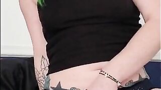 Solo Hot Wife Sneaks in Multiple Orgasms with a Wet Pussy, Toys & Anal Plug