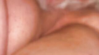 Using shower head to have a STRONG shaking orgasm while parents are next door