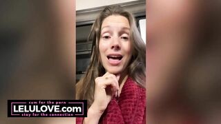 Babe showing behind scenes dripping creampie cumshot & frustrations over romance scams & catfish accounts - Lelu Love