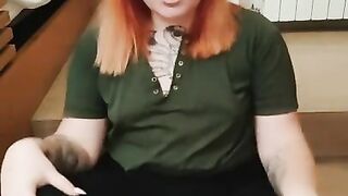 Really hot ginger girl wants you behind