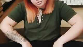 Really hot ginger girl wants you behind