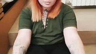 Really hot ginger girl wants you behind