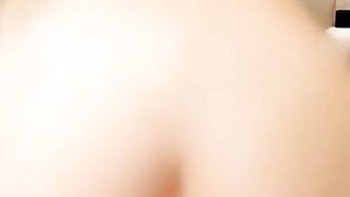 Inked girl riding dildo in the shower