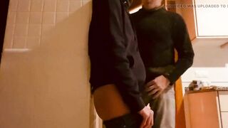 Eating pussy and orgasm In the kitchen part 2 (by WILDSPAINCOUPLE)