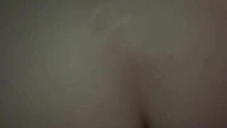 Dirty Girlfriend orgasms with toy and makes boyfriend fuck her and cum shot