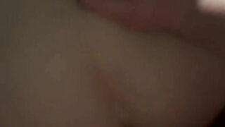 Dirty Girlfriend orgasms with toy and makes boyfriend fuck her and cum shot