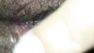 Very Close up on chubby pussy getting fuck pov