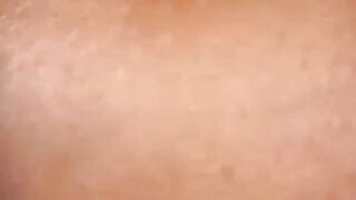 Scisors sideways slide in ebony pussy make her cum all over my mandigo black cock