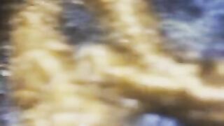 Huge bbc shoved to the back of my throat