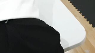 PervStepMom - Dressed as Student - Extreme rough anal sex with Teacher that dare her