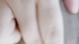 Japanese girl’s close up pussy. Please cum inside me♡