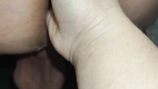 A whore in red gets a hand in her anal passage her insatiable wife loves to fuck her slut in lingerie