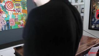 Violet October in BDSM endurance pleasure