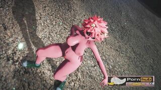 mmd r18 Sweet devil Mina Ashido virgin girl 3d hentai