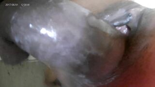 wife taking brown juicy huge cock , wet pussy manhattan