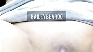 Baileybear Pinay milf fucks herself until she cums PART 2