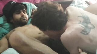 Kinky Dominant Alpha Black Bad Boy Fucks New Slut; Ignored Husband Fetish Cuckolded Happily Watches!