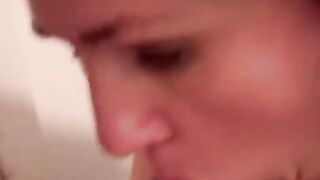 Face fuck and facial