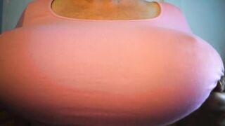 Please Cum On My Boobs! DDD Huge Tits Titty Drop and Shake POV