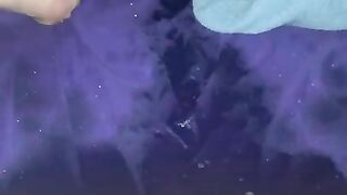 Huge piss puddles in bed